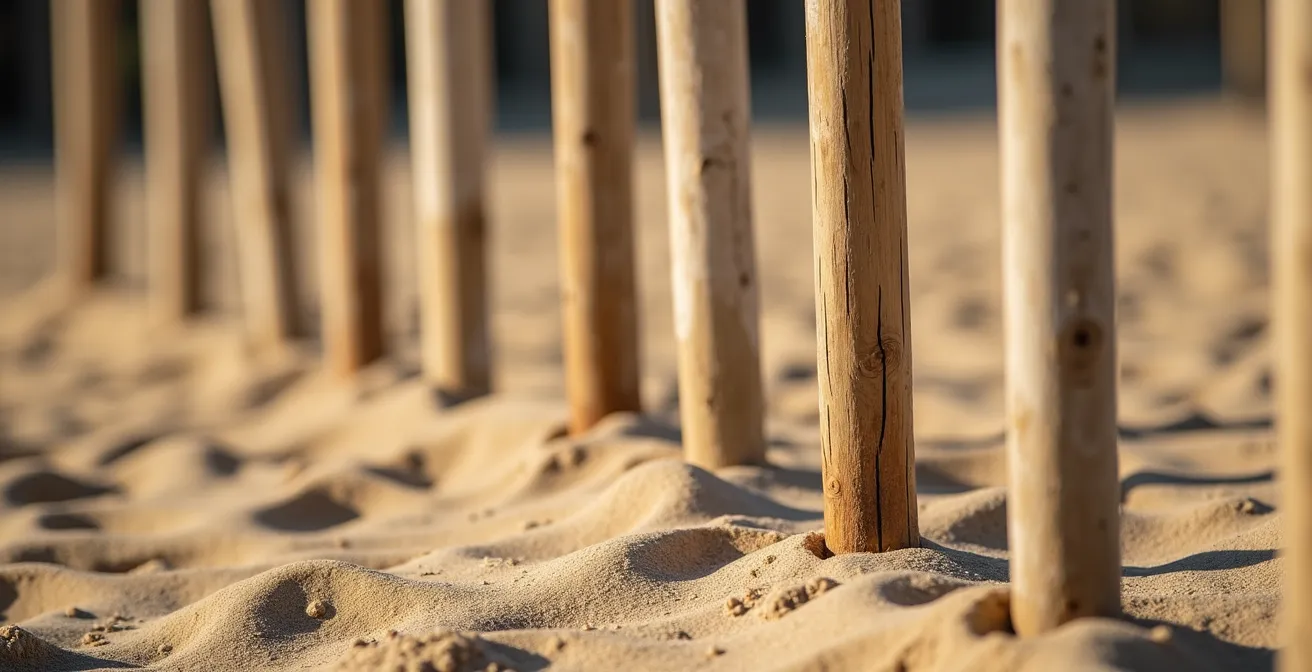Dispositif de barres au sol surélevées en quinconce pour le travail musculaire du cheval